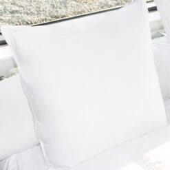 Oreiller Carré (60 Cm) Mémoire De Forme Blanc
