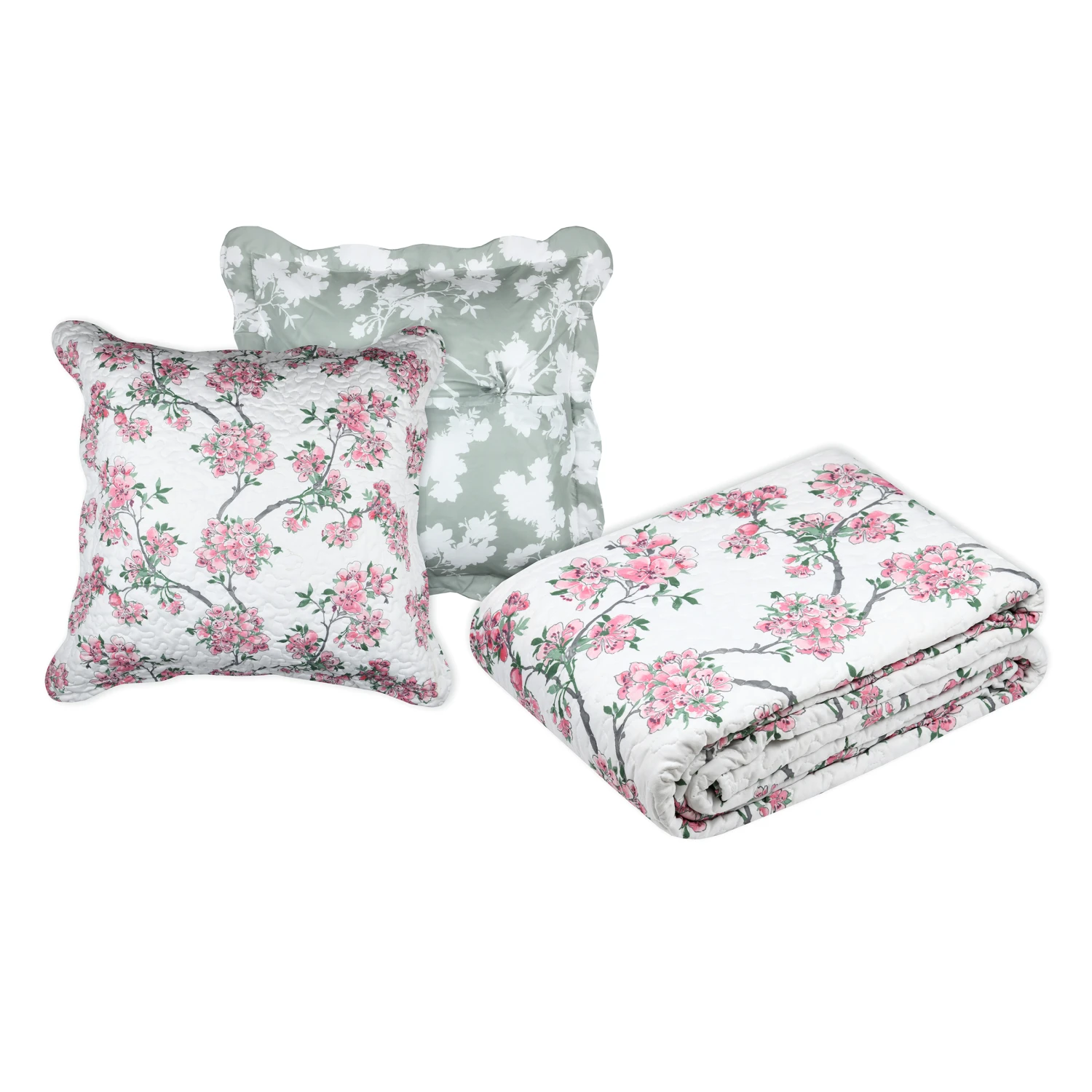 Couvre-lit et taies d'oreiller (240 x 220 cm) Atami Multicolore Couvre-lit Et Taies D'oreiller (240 X 220 Cm) Atami Multicolore -Eminza p4d212001 1