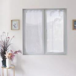 Paire De Voilages (60 X 160 Cm) Anna Blanche