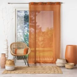 Voilage (140 X 240 Cm) Sarah Terracotta