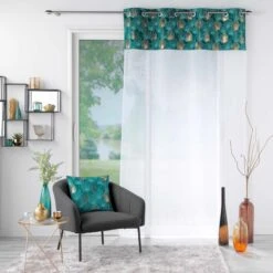 Voilage (140 X 240 Cm) Clairine Vert émeraude