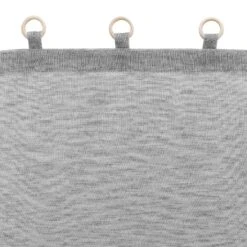 Voilage (140 X 240 Cm) Minalisa Gris -Eminza panneau a oeillets bois 140 x 240 cm voile tisse minalisa gris 118018 1656337084