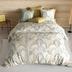 Parure De Draps Coton Lit 140 Cm 4 Pièces Colizé Beige -Eminza parure de draps coton lit 140 cm 4 pi ces coliz beige 124186 1675262825