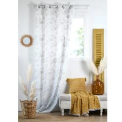 Voilage (140 X 260 Cm) Persian Blanc