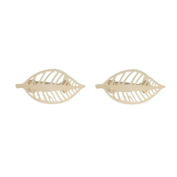 Lot de 2 pinces rideau pivotantes Stockholm Or Lot De 2 Pinces Rideau Pivotantes Stockholm Or -Eminza pince metal gm stockholm x2 or mat 39476