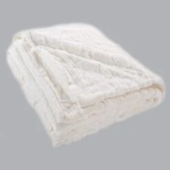 Plaid Fausse Fourrure (150 Cm) Foxy Ecru 2 Plaid Fausse Fourrure (150 Cm) Foxy Ecru -Eminza plaid 125 x 150 cm imitation fourrure sherpa foxy naturel 130566 1689585047