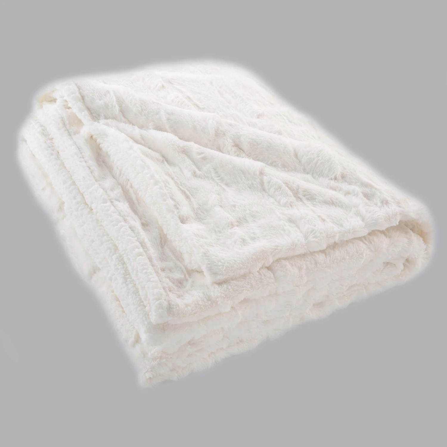 Plaid fausse fourrure (150 cm) Foxy Ecru Plaid Fausse Fourrure (150 Cm) Foxy Ecru -Eminza plaid 125 x 150 cm imitation fourrure sherpa foxy naturel 130566 1689585047