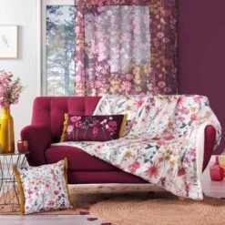 Eminza 10 Plaid Doux (150 Cm) Florabella Rose