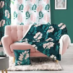 Plaid Doux (150 Cm) Belline Vert émeraude