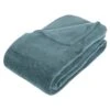 Plaid Doux (230 Cm) Tendresse Bleu Orage