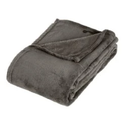 Plaid Doux (230 Cm) Tendresse Gris