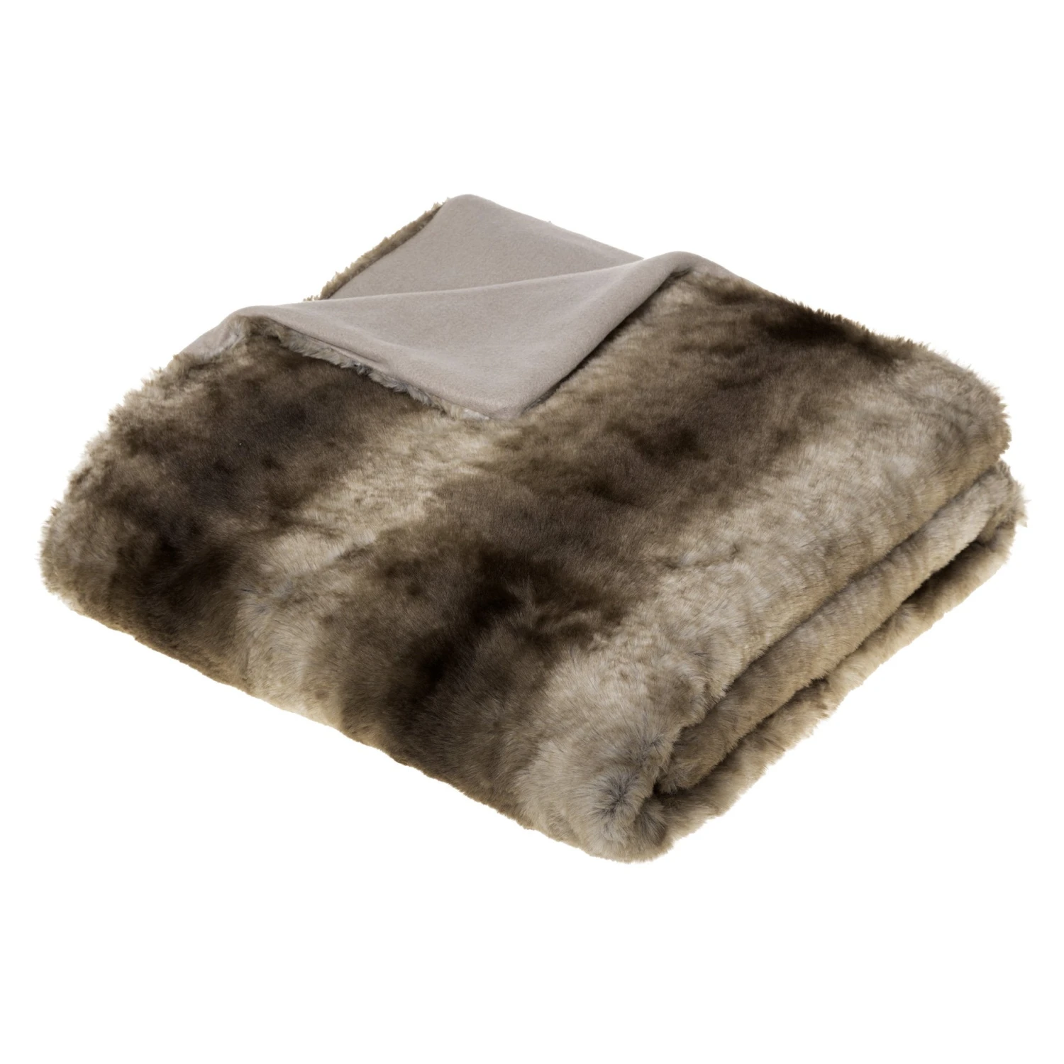 Plaid fausse fourrure (160 cm) Grizzly Beige Plaid Fausse Fourrure (160 Cm) Grizzly Beige -Eminza plaid fausse fourrure 160 cm grizzly beige 90220 1621857506