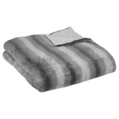 Plaid Fausse Fourrure (230 Cm) Grizzli Gris