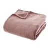 Plaid Doux (230 Cm) Tendresse Flanelle Rose