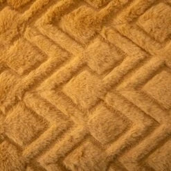 Plaid Fausse Fourrure (160 Cm) Mara Jaune Ocre 2 Plaid Fausse Fourrure (160 Cm) Mara Jaune Ocre -Eminza plaid four brod mara oc120x160 119128 1657529096