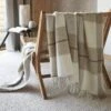 Plaid Laine (200 Cm) Marius Beige