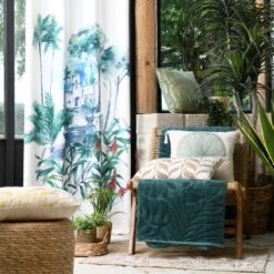 Plaid Polaire (160 Cm) Quito Bleu Canard -Eminza plaid polaire 160 cm quito bleu canard 129647 1689774049