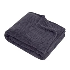 Plaid Polaire (220 Cm) Columbia Gris Anthracite