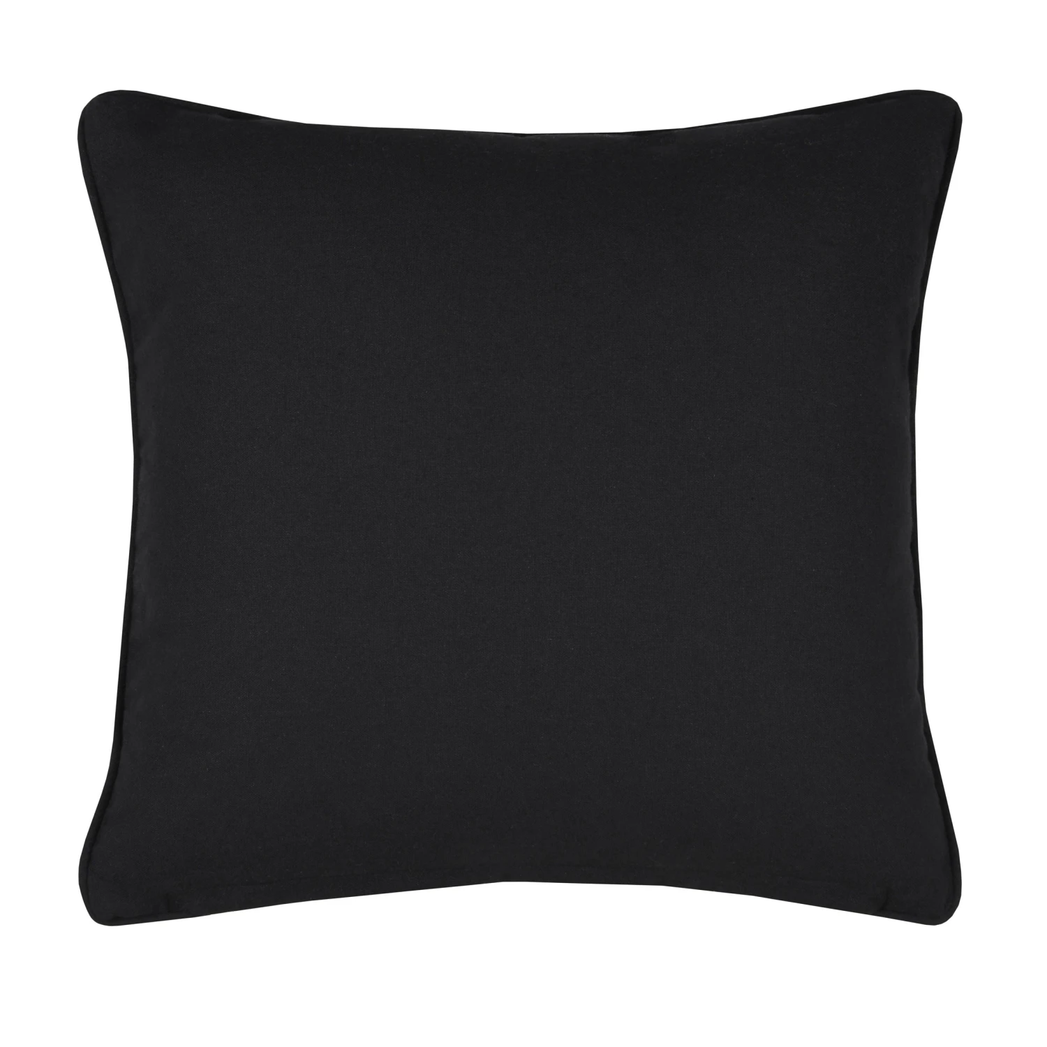 Coussin carré (40 cm) Princeton Noir Coussin Carré (40 Cm) Princeton Noir -Eminza princeton coussin 40x40 noir 129922 1688634647