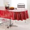 Protège Nappe Oval (L240 Cm) Ollie Transparent