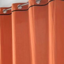 Rideau Coton Lavé (135 X 240 Cm) Linette Terracotta 2 Rideau Coton Lavé (135 X 240 Cm) Linette Terracotta -Eminza rideau a oeillets 135 x 240 cm coton lave linette terracotta 118147 1656495031