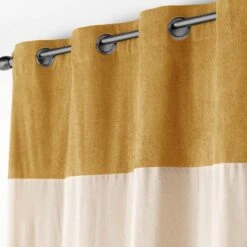 Rideau Bouclette (140 X 240 Cm) Tessa Jaune Ocre 1 Rideau Bouclette (140 X 240 Cm) Tessa Jaune Ocre -Eminza rideau a oeillets 140 x 240 cm polycoton top bouclette unie tessa ocre 130549 1689597615