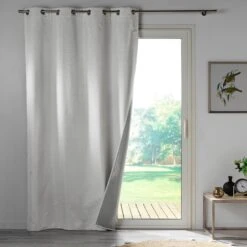 Rideau Occultant Isolant (140 X 260 Cm) Darko Blanc