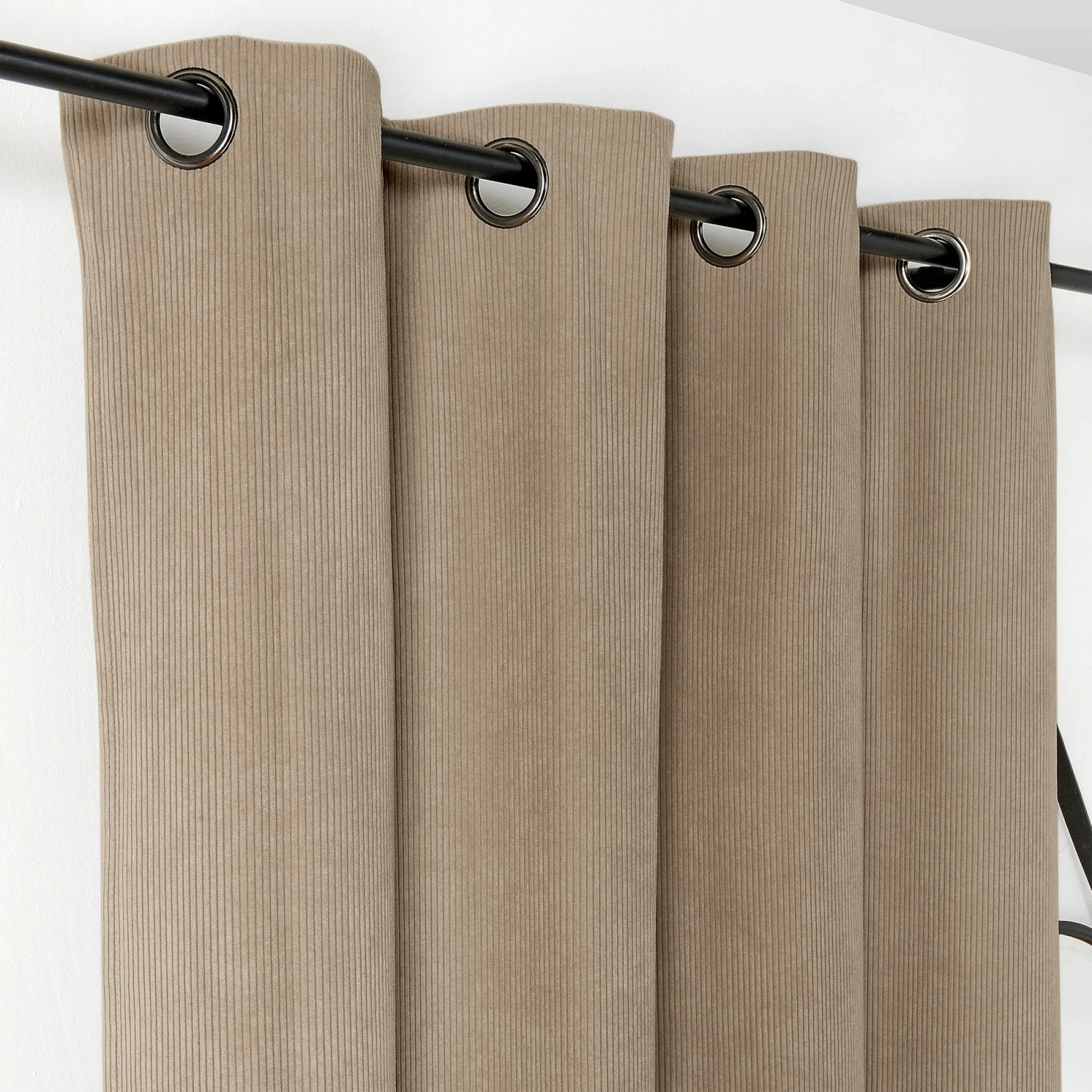 Rideau isolant obscurcissant (140 x 260 cm) Alberta Beige Rideau Isolant Obscurcissant (140 X 260 Cm) Alberta Beige -Eminza rideau alberta 140x260cm 28 beige fonce 121108 1659598801