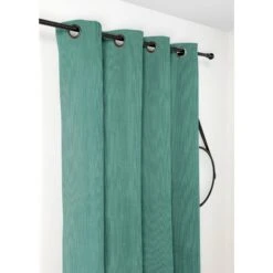 Rideau Isolant Obscurcissant (140 X 260 Cm) Alberta Vert Foncé