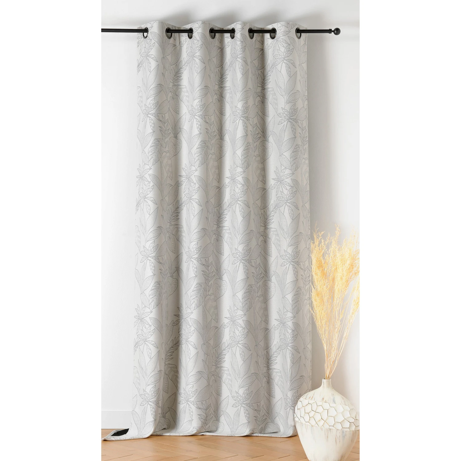 Rideau obscurcissant isolant (140 x 240 cm) Bengale Gris Rideau Obscurcissant Isolant (140 X 240 Cm) Bengale Gris -Eminza rideau bengale 140x240cm 90 gris cru cn 131092 1690883536