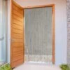 Rideau De Porte (90 X 200 Cm) Tressa Beige