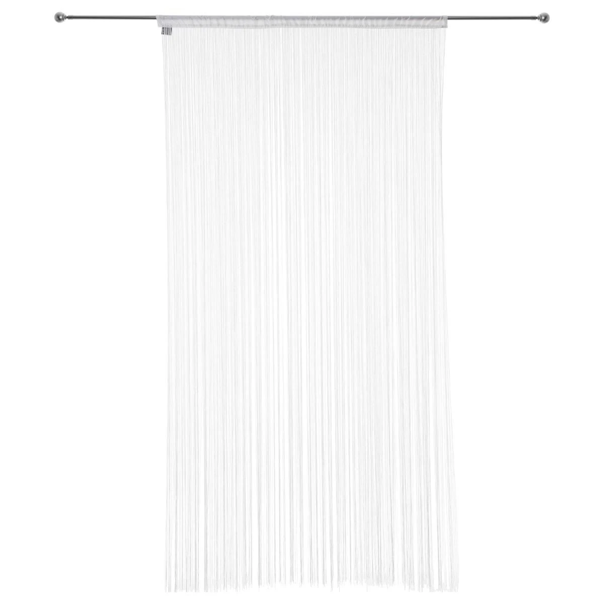 Rideau de fil (90 x H200 cm) Uni Ivoire Rideau De Fil (90 X H200 Cm) Uni Ivoire -Eminza rideau de fil 90 x h200 cm uni ivoire 15755 1