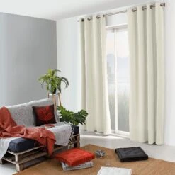 Rideau Coton Recyclé (135 X 240 Cm) Dune Ecru