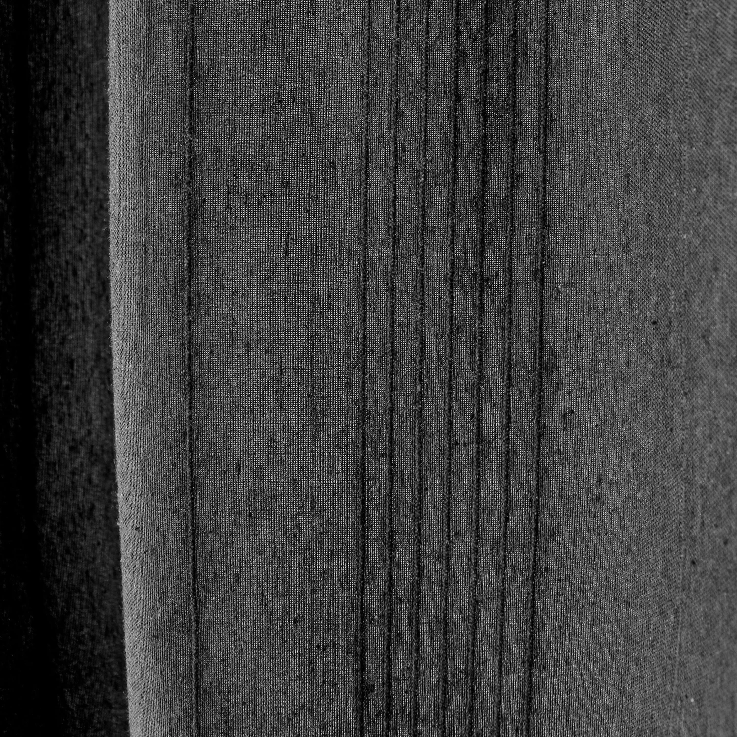 Rideau coton recyclé (140 x 240 cm) Bombay Gris anthracite Rideau Coton Recyclé (140 X 240 Cm) Bombay Gris Anthracite -Eminza rideau en coton recycl bombay 8 illets en mtal argent diam tre intrieur 4 cm 140x240 cm anthracite 127413 1675069061