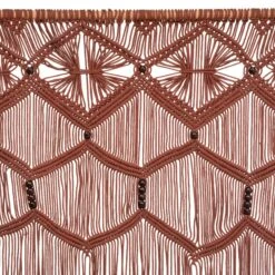 Rideau De Fil Macramé (90 X 200 Cm) Ali Terracotta 2 Rideau De Fil Macramé (90 X 200 Cm) Ali Terracotta -Eminza rideau fil macram ali 90x200 119110 1657532117