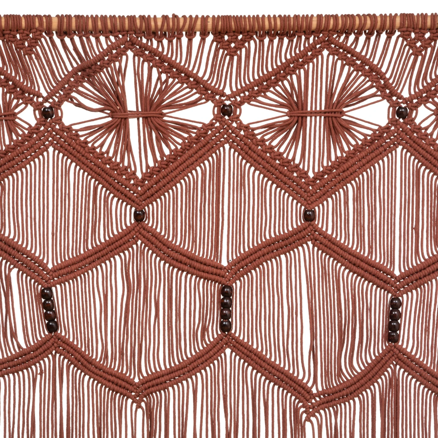 Rideau de fil macramé (90 x 200 cm) Ali Terracotta Rideau De Fil Macramé (90 X 200 Cm) Ali Terracotta -Eminza rideau fil macram ali 90x200 119110 1657532117