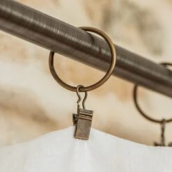 Rideau Lin Lavé Ajustable (140 X Max 270 Cm) Louise Blanc 4 Rideau Lin Lavé Ajustable (140 X Max 270 Cm) Louise Blanc -Eminza rideau lin lav ajustable 140 x max 270 cm louise blanc 122614 1686045222