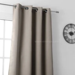 Rideau Occultant (135 X H250 Cm) Notte Lin