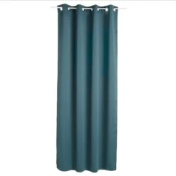 Rideau Occultant (140 X 260 Cm) Ella Vert Canard 4 Rideau Occultant (140 X 260 Cm) Ella Vert Canard -Eminza rideau occultant 140 x 260 cm ella bleu orage 71984 16