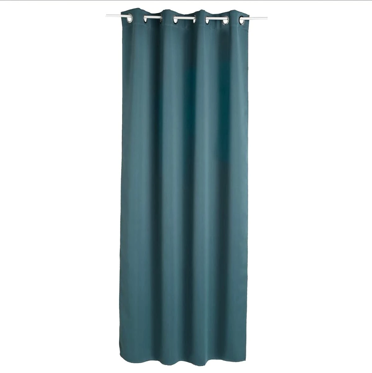 Rideau occultant (140 x 260 cm) Ella Vert canard Rideau Occultant (140 X 260 Cm) Ella Vert Canard -Eminza rideau occultant 140 x 260 cm ella bleu orage 71984 16