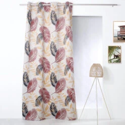 Rideau Occultant (140 X 240 Cm) Vegetal Terre Cuite