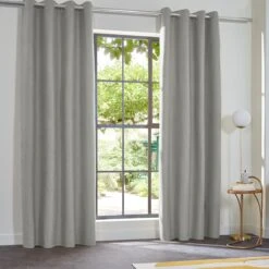 Rideau Occultant Isolant (140 X 260 Cm) Barn Gris