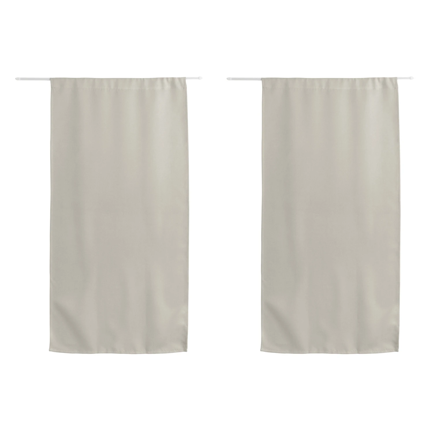 Rideau occultant passe-tringle (60 x 120 cm) Night Beige Rideau Occultant Passe-tringle (60 X 120 Cm) Night Beige -Eminza rideau occultant passe tringle 60 x 120 cm night beige 130989 1695384574