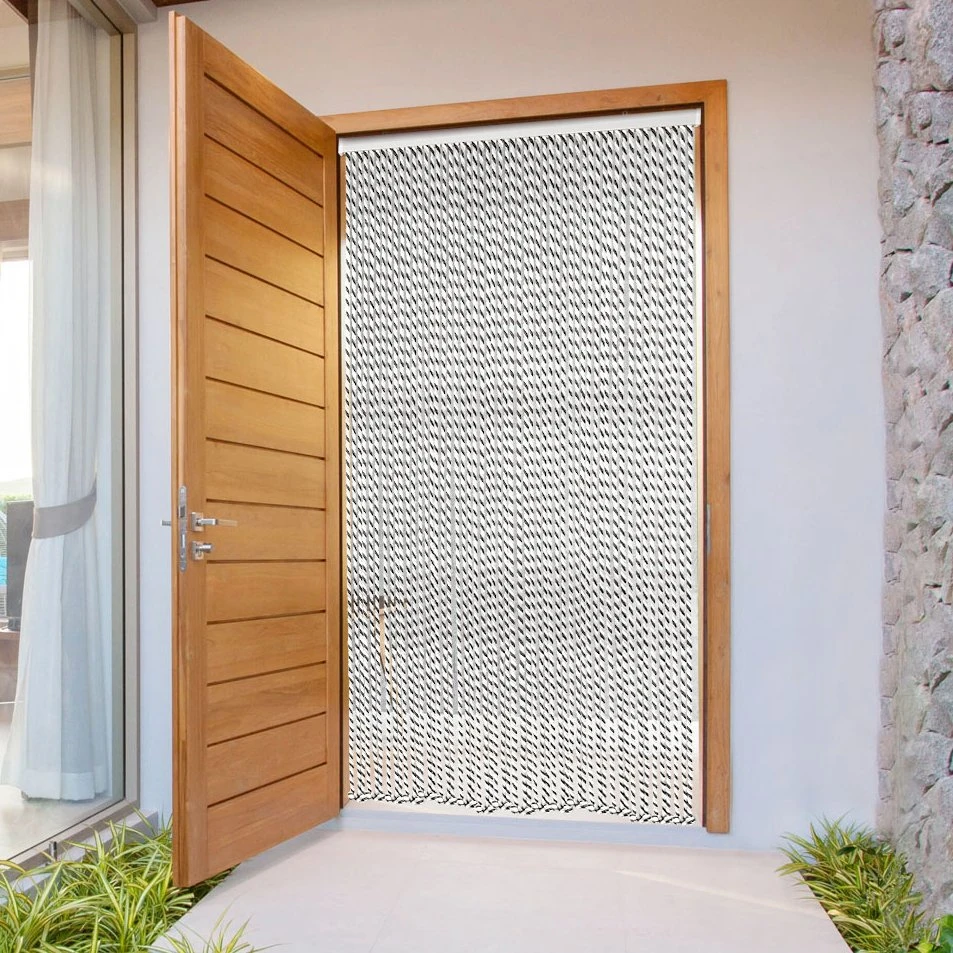 Rideau de porte Nate Beige et Marron Rideau De Porte Nate Beige Et Marron -Eminza rideau porte coton pes 90x200 beige marron 128135 1682404935