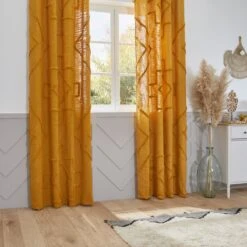 Rideau (130 X 260 Cm) Inca Jaune Ocre