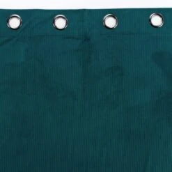 Rideau Velours (140 X 260 Cm) Casual Bleu Pétrole 3 Rideau Velours (140 X 260 Cm) Casual Bleu Pétrole -Eminza rideau tamisant 140 x 260 cm casual bleu p trole 118348 1659441237