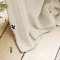 Rideau Gaze De Coton Ajustable (140 X Max 300 Cm) Gaïa Beige Pampa 4 Rideau Gaze De Coton Ajustable (140 X Max 300 Cm) Gaïa Beige Pampa -Eminza rideau tamisant ajustable 140 x max 300 cm ga a beige pampa 121984 1668432511