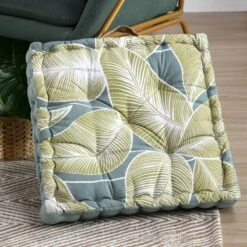 Coussin De Sol (45 X 10 Cm) Rocca Vert Sauge