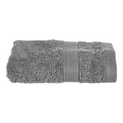 Serviette De Bain (30 X 50 Cm) Vita Anthracite -Eminza serviette de bain 30 x 50 cm vita anthracite 42776 3