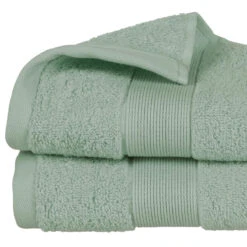 Serviette De Bain (50 X 90 Cm) Krista Vert Celadon -Eminza serviette de bain 50 x 90 cm krista vert celadon 67936 2